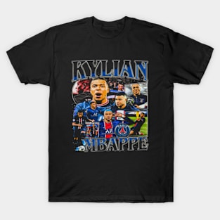 Kylian Mbappe PSG Vintage Bootleg T-Shirt